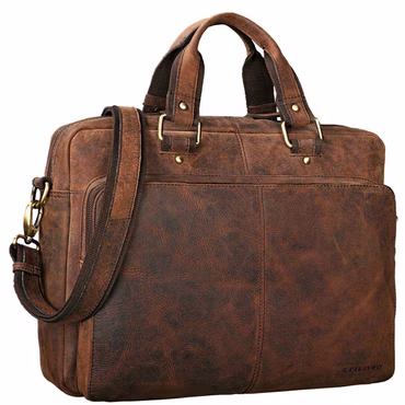 "Gero" Vintage Borsa Uomo Grande