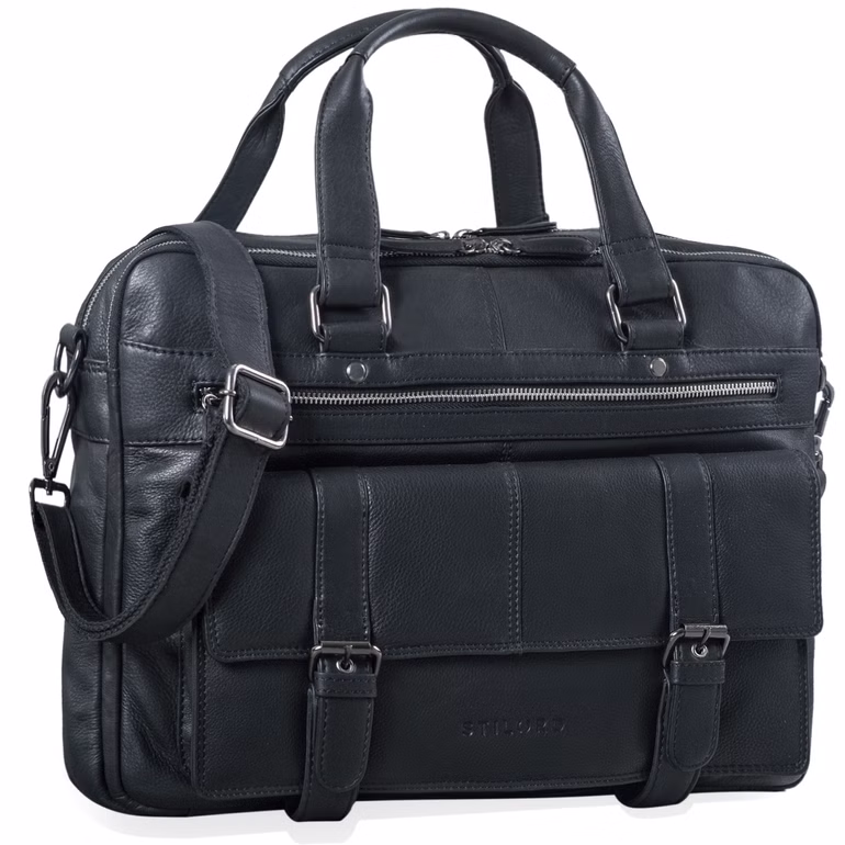  “Alvaro” Borsa Business Uomo in Pelle