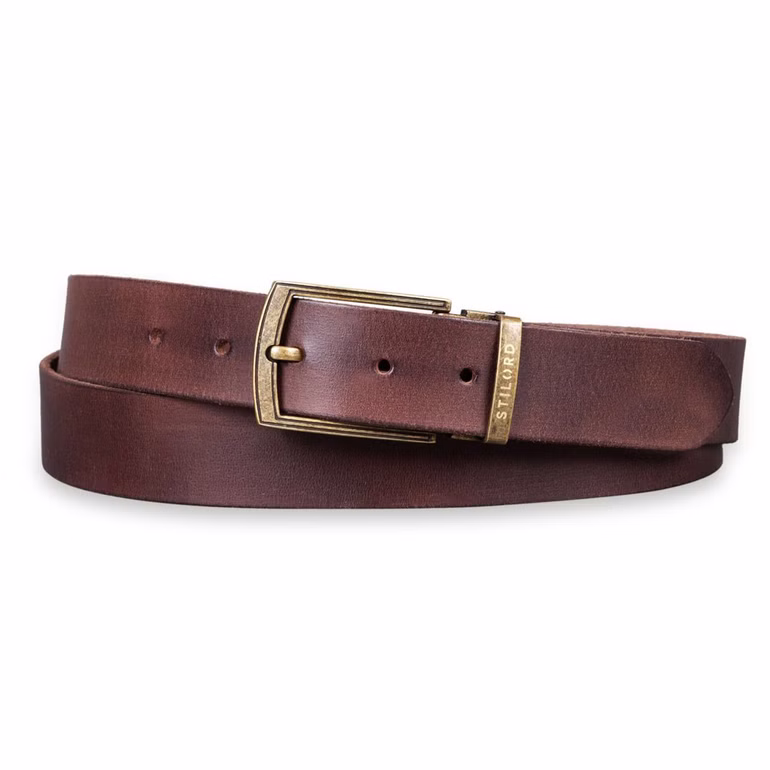 Cintura Uomo Pelle Marrone
