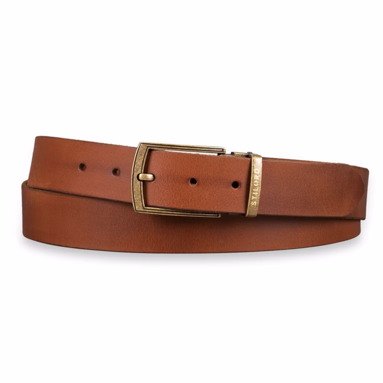 Cintura Uomo in Vera Pelle Vintage 