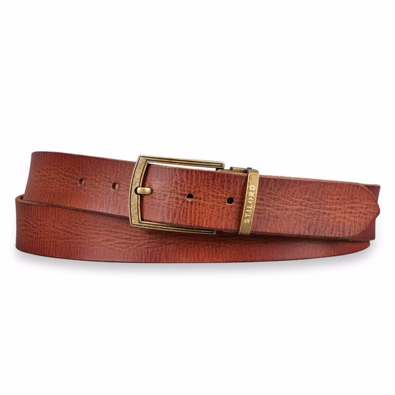 Cintura Pelle Marrone da Uomo Donna 