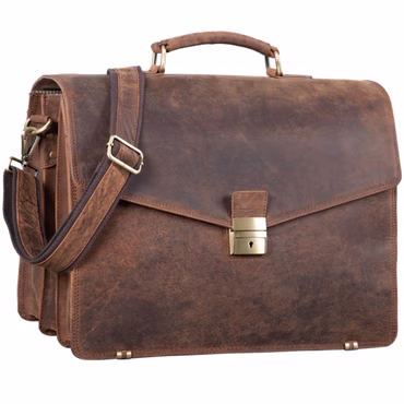 ”Morpheus” Borsa Ventiquattro Grande in Pelle