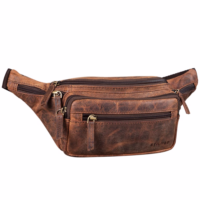 “Zion” Marsupio in Pelle Vintage