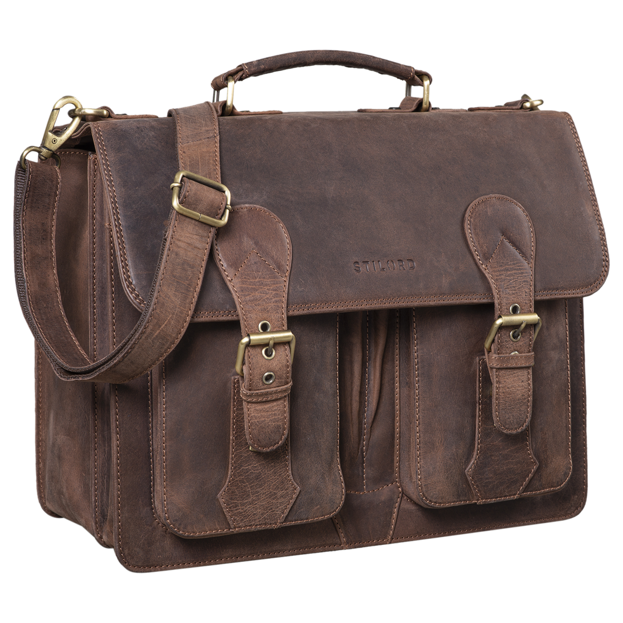 BORSA DA INSEGNANTE pelle Donna Uomo 2 Soggetti Zainetto Cartella Scuola  Nero EUR 287,90 - PicClick IT