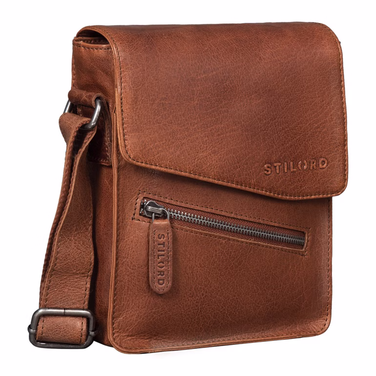 “Steve” Borsa Uomo Piccola Pelle
