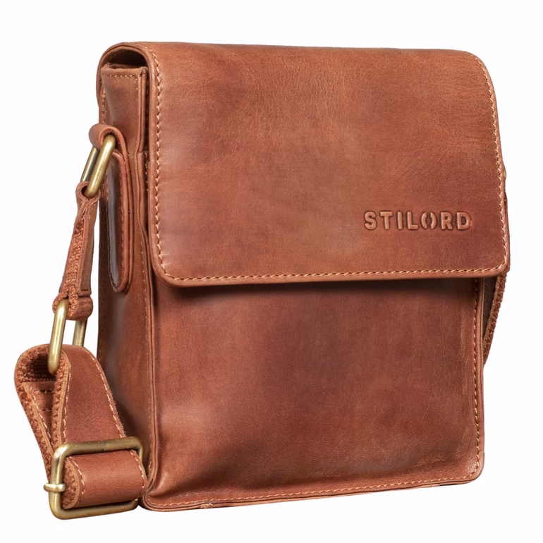 “Nate” Borsello Uomo Pelle Borsa