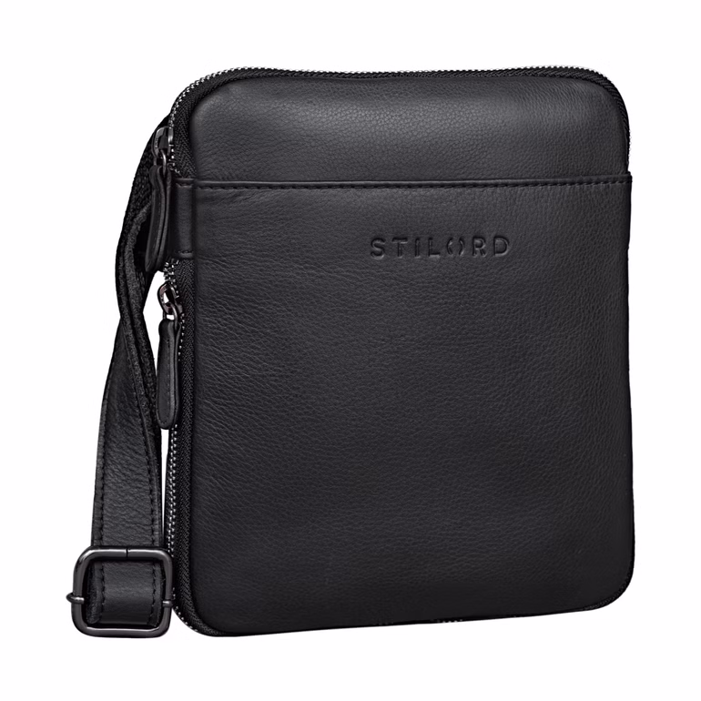 “Carson” Borsa Uomo Piccola in Pelle 