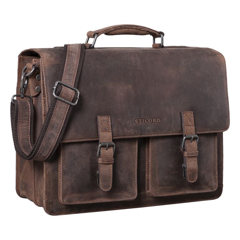 "Clarence" Borsa Business Uomo Pelle