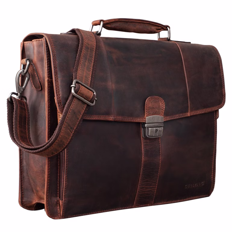 “Havanna” Borsa Ventiquattrore Uomo in Pelle 