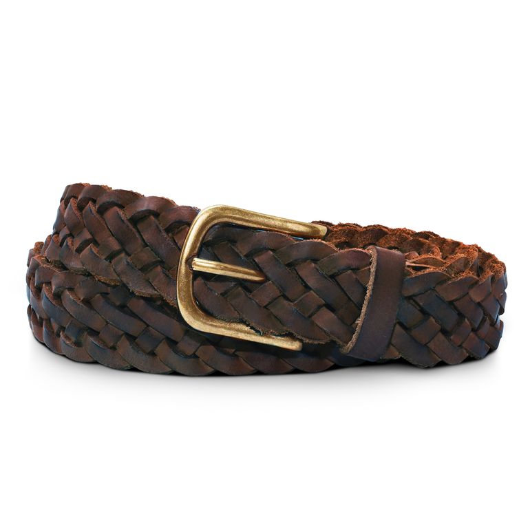 Cintura Larga Intrecciata CTM Donna – Tessuto, Fibbia Abbinata, Regolabile, Larghezza 4,8 Cm, Design Elegante E Di Tendenza
