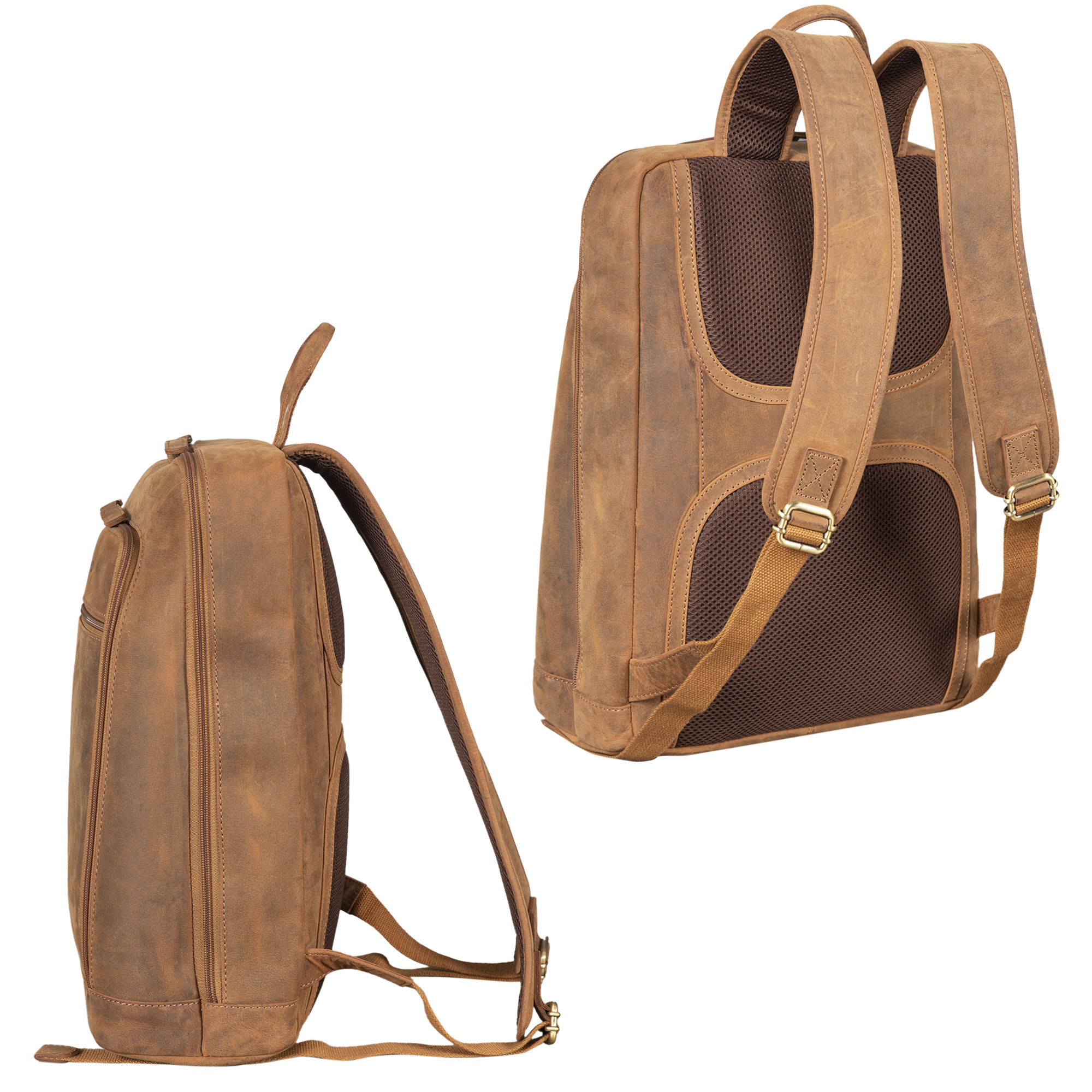 marrone Colore:florida STILORD /'Watson/' Zaino Laptop 15,6 Pollici Pelle Backpack Business Uomo Vintage Zaini per MacBook DIN A4 Daypack per Ufficio Zainetto Grande in Vera Pelle