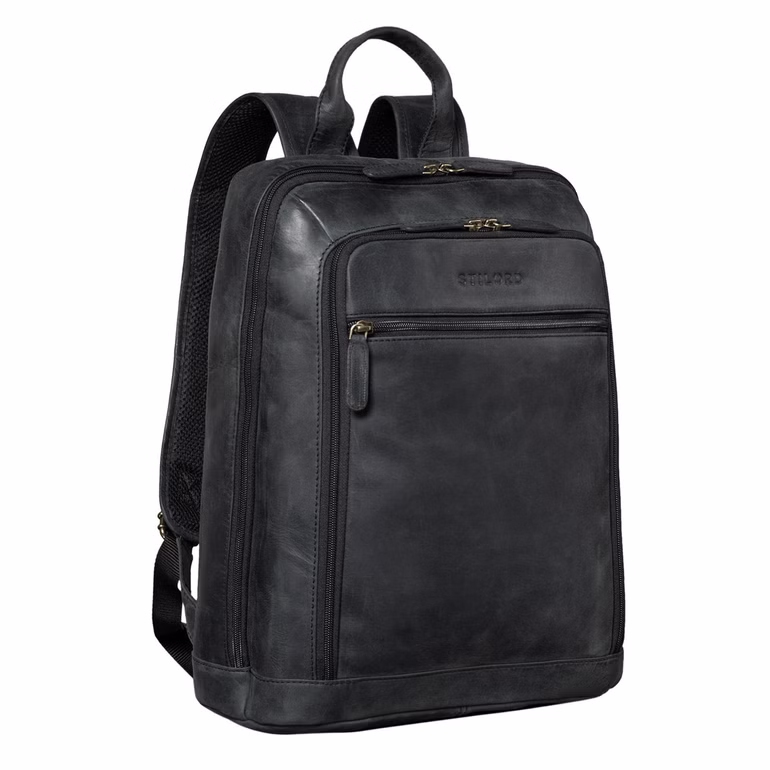 "Watson" Zaino laptop 15,6 pollici  Uomo in Vera Pelle Grande