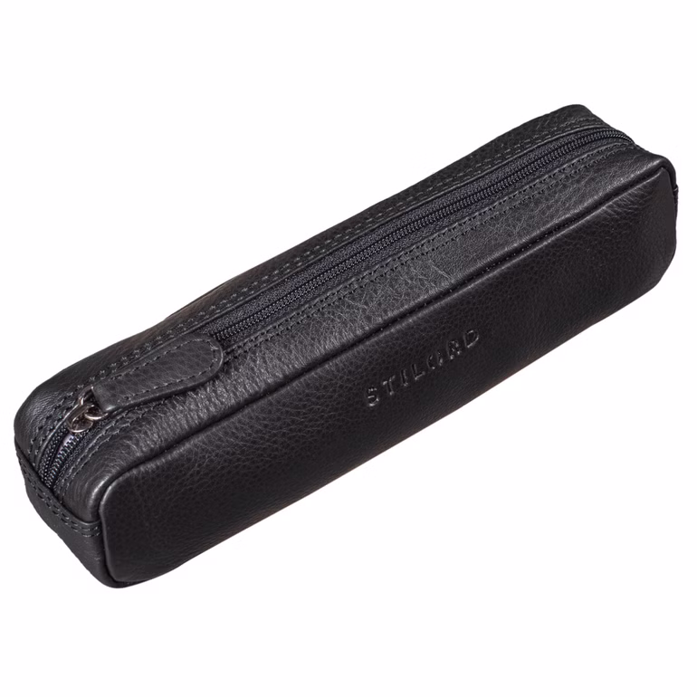 “Preston” Portapenne Vera Pelle Astuccio 