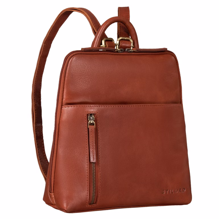 “Holly” Zaino Vintage Donna Pelle