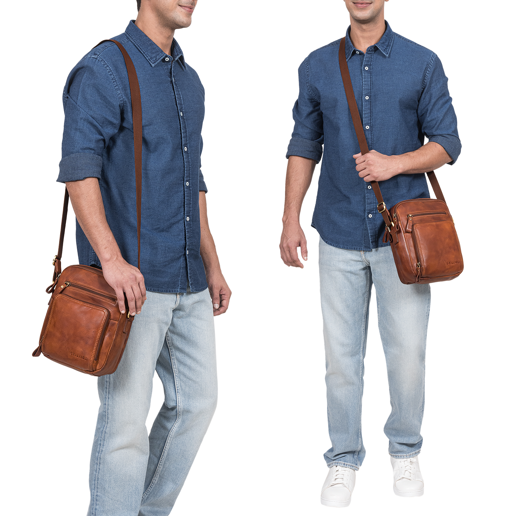 Borsa Tracolla STILORD 'Darius' Borsa A Tracolla Piccola Vintage