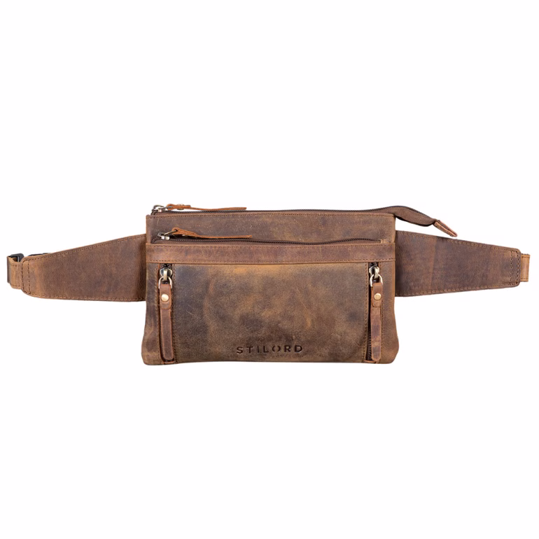 "Skye" Marsupio Vintage in pelle