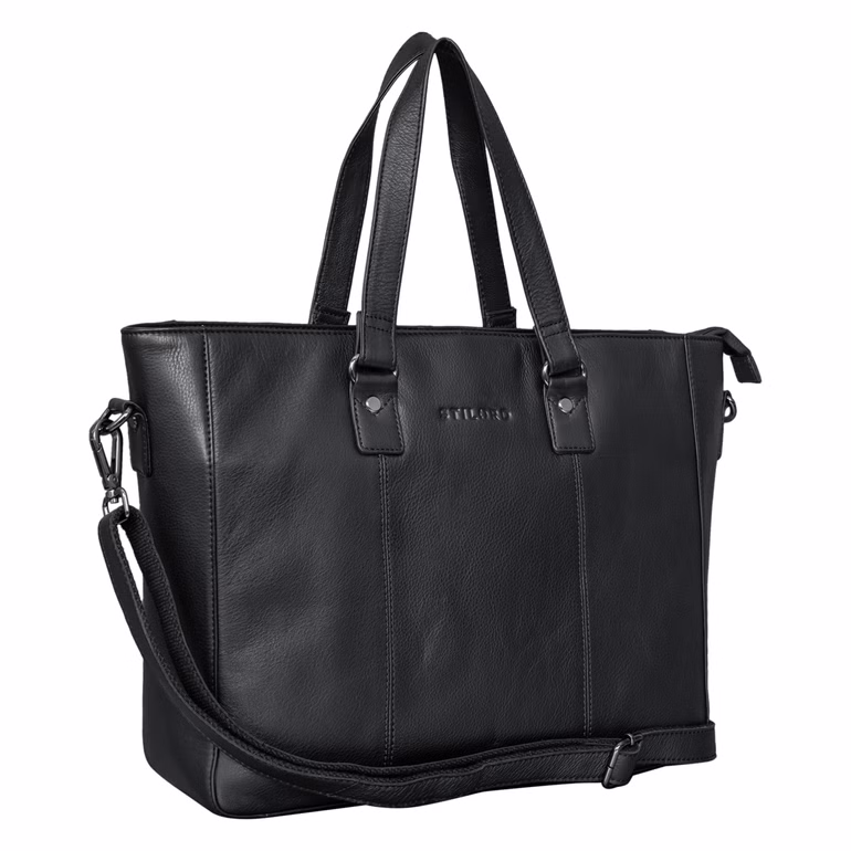 “Emmeline” Grande Borsa Shopper in Pelle