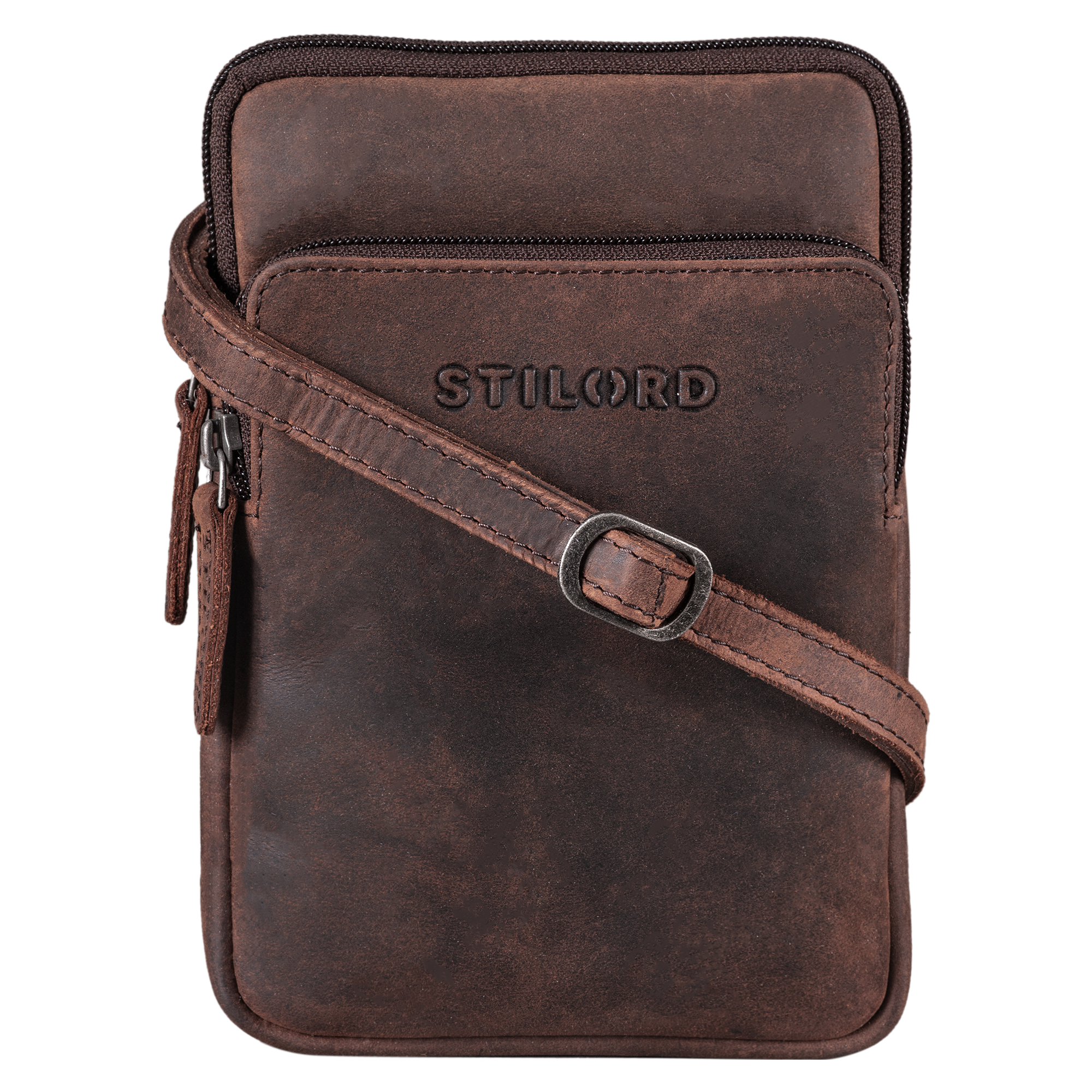 STILORD 'Elin' Borsa Per Cellulare A Tracolla Pelle Borsello Da Petto