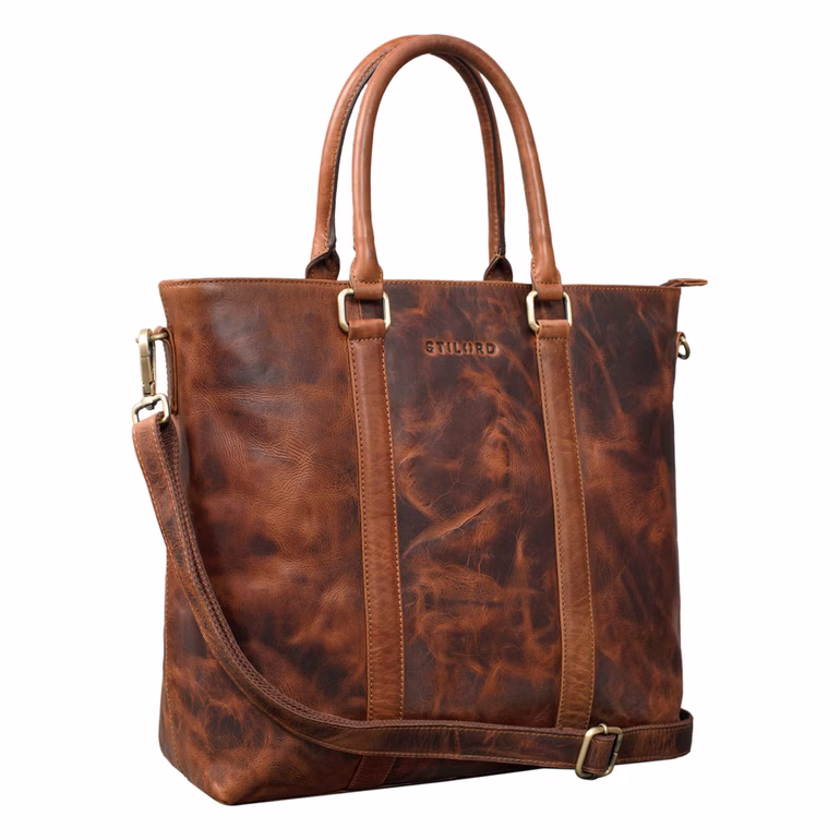 "Jara" Borsa da Lavoro Grande pelle Donne