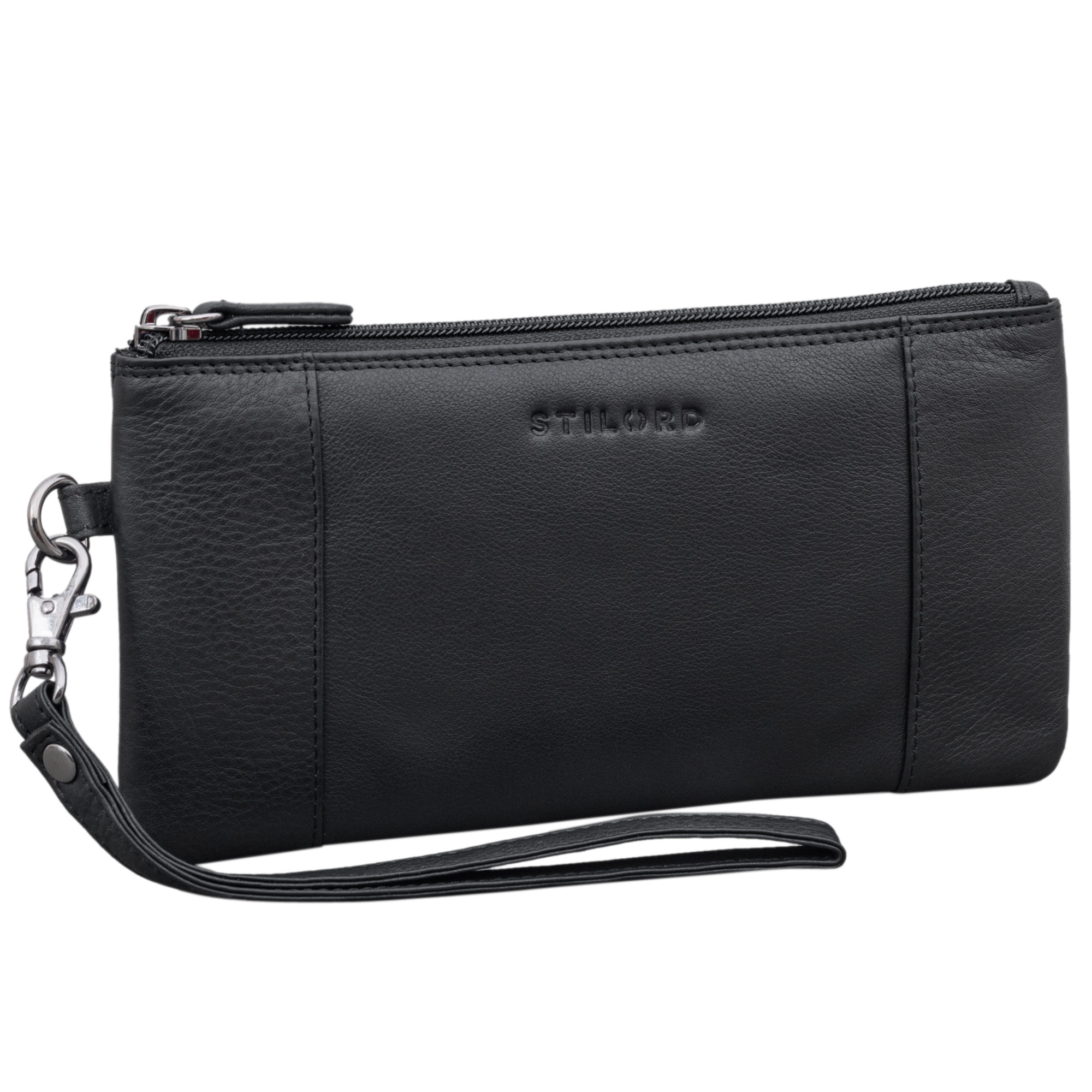 STILORD 'Lotta' Portafoglio Donna In Pelle Con RFID – 10 Scomparti Carte, Moneta Con Cerniera, Stile Vintage