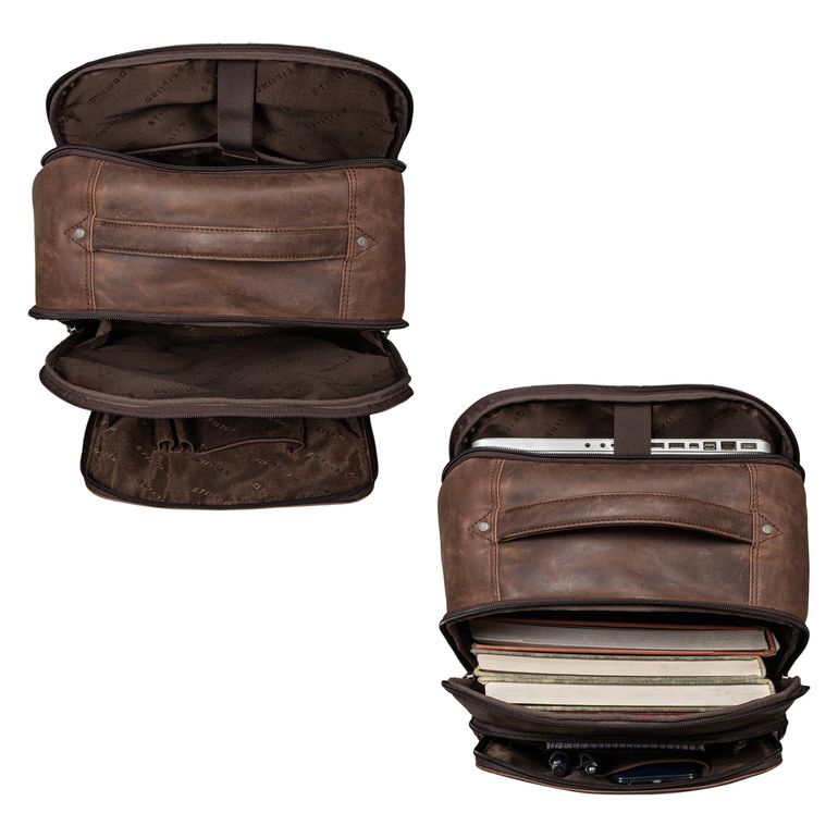 Piquadro Zaino Uomo Boris Zaino Porta PC 17 Pollici Pelle