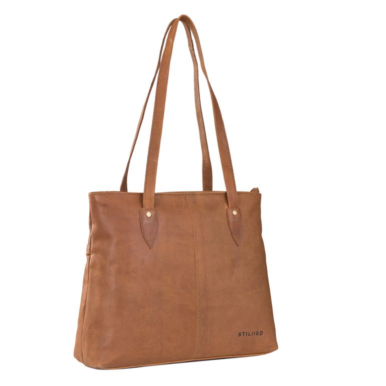 "Brenda" Shopping Bag Donna Pelle