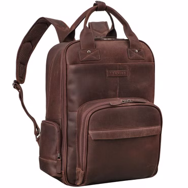 "Kasimir" Zaino in pelle vintage