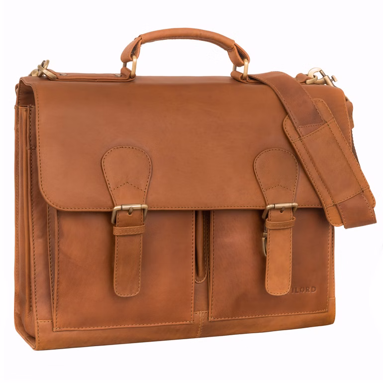 "Ludger" Borsa portadocumenti Pelle per Uomo e Donna 
