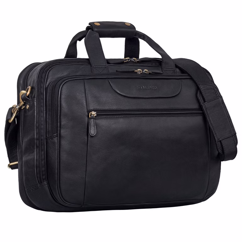 "Knut" Cartella moderna in pelle dal design vintage