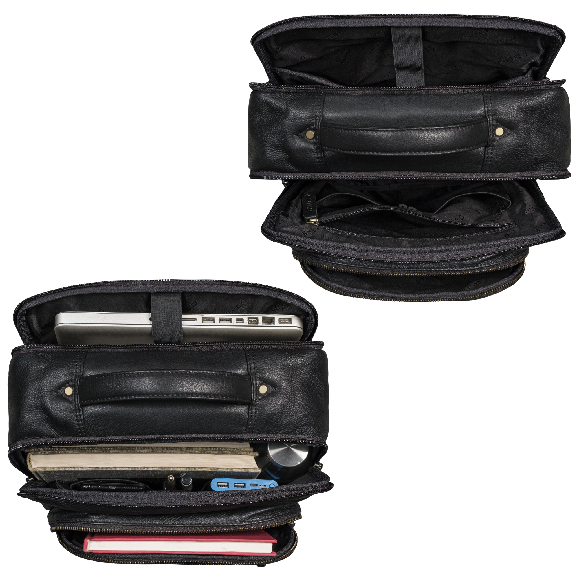 Dobaly Zaino Uomo Antifurto, Porta PC 17,3 Pollici 27,3 L Con Multi