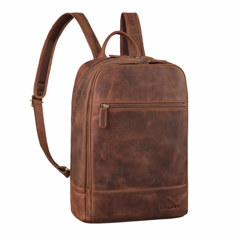 "Willis" Grande Zaino Porta Pc in Pelle