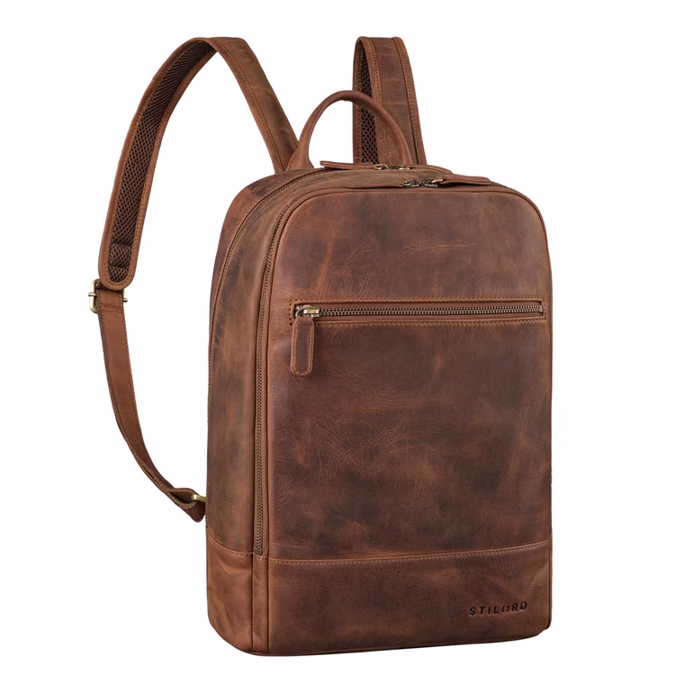 "Willis" Grande Zaino Porta Pc in Pelle