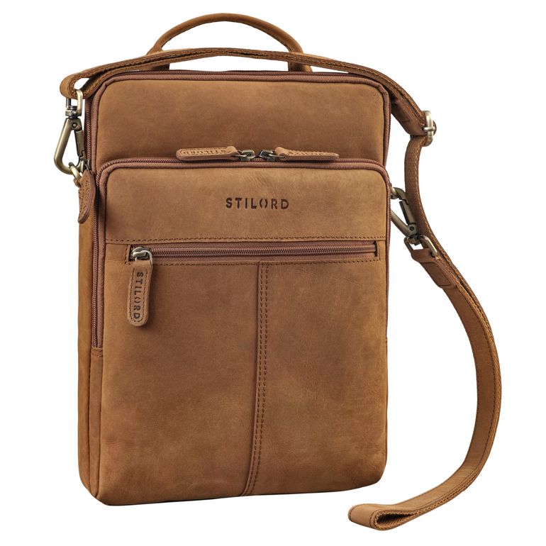 “Stellan” Borsa Messenger Piccola in Pelle