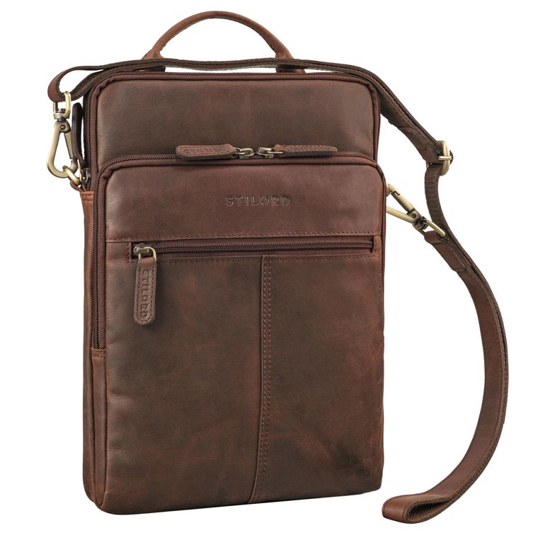 “Stellan” Borsa Messenger Piccola in Pelle 13,3 - 14 Pollici