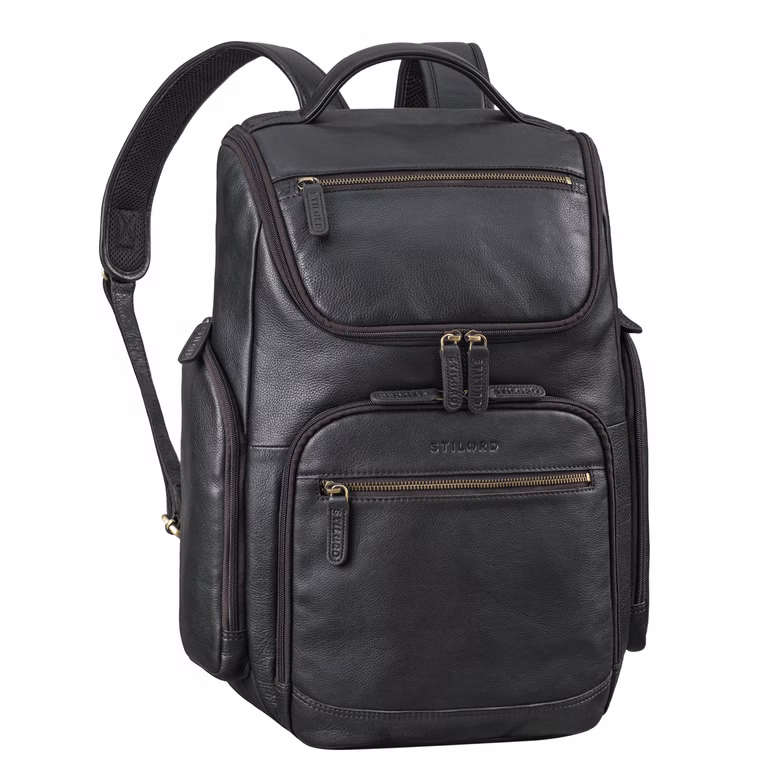  "Reggie" XL Zaino Uomo Pelle Porta Pc 15 - 17 Pollici