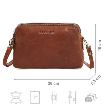 LaRechor Borse a Tracolla Donna - Elegante Pochette Donna Nappa