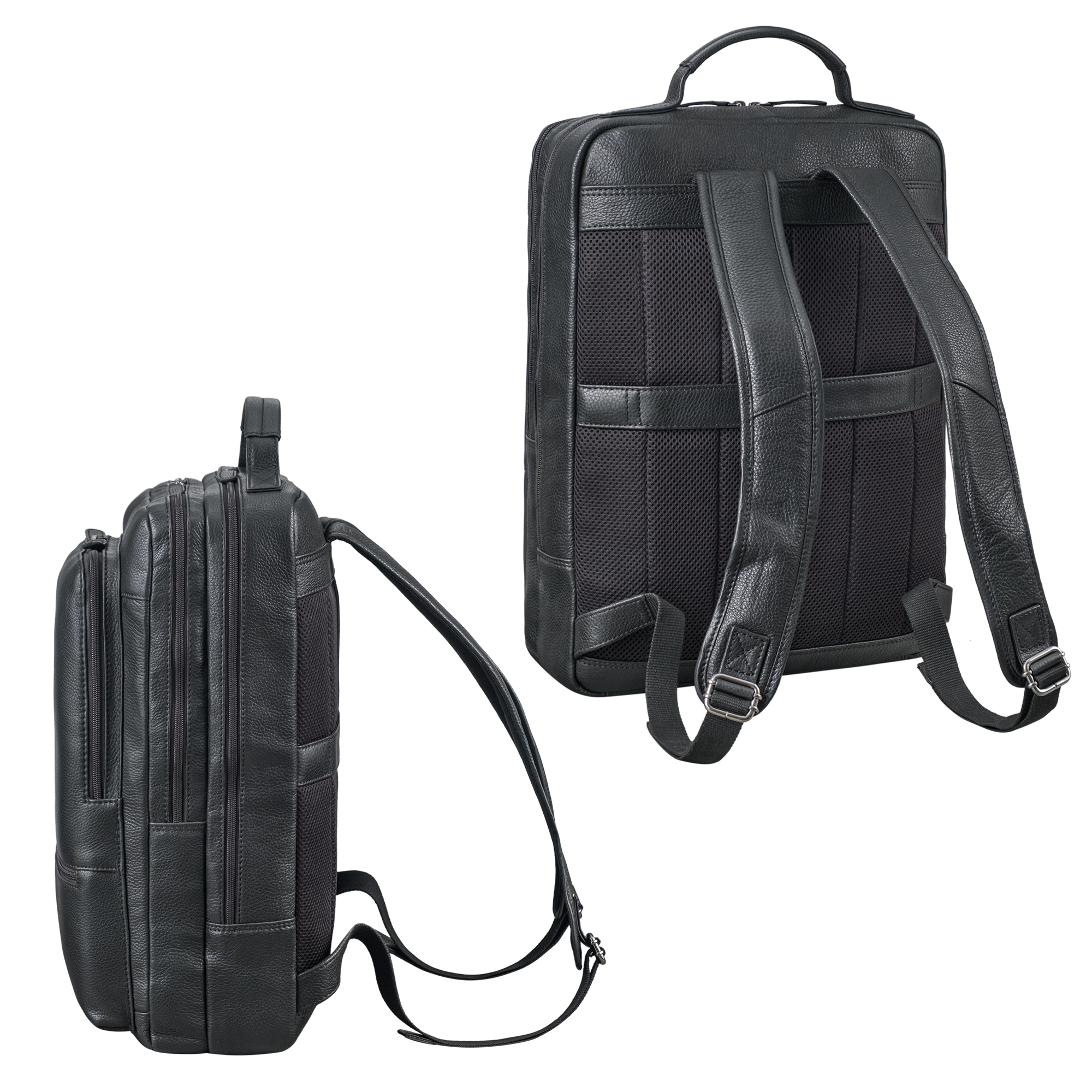 STILORD Gustavo Zaino In Pelle Business Per Uomo E Donna – Porta PC 16 Pollici, Con Sistema Trolley, Marrone