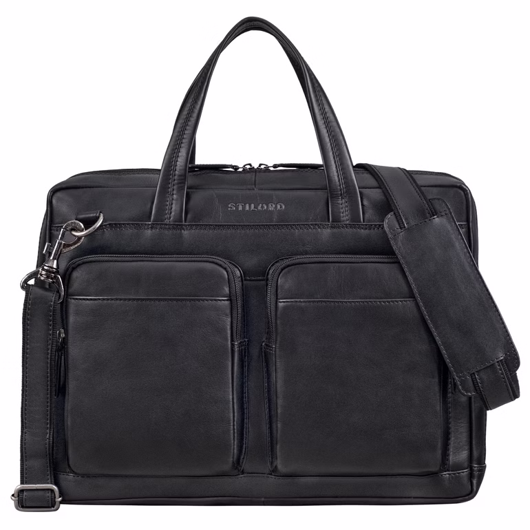 "Erwin" Borsa Porta PC 16 Pollici Pelle Donna Uomo