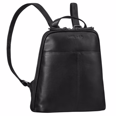 "Nayla" Zaino Pelle Donna Vera Pelle Zainetto Piccolo Vintage Cuoio