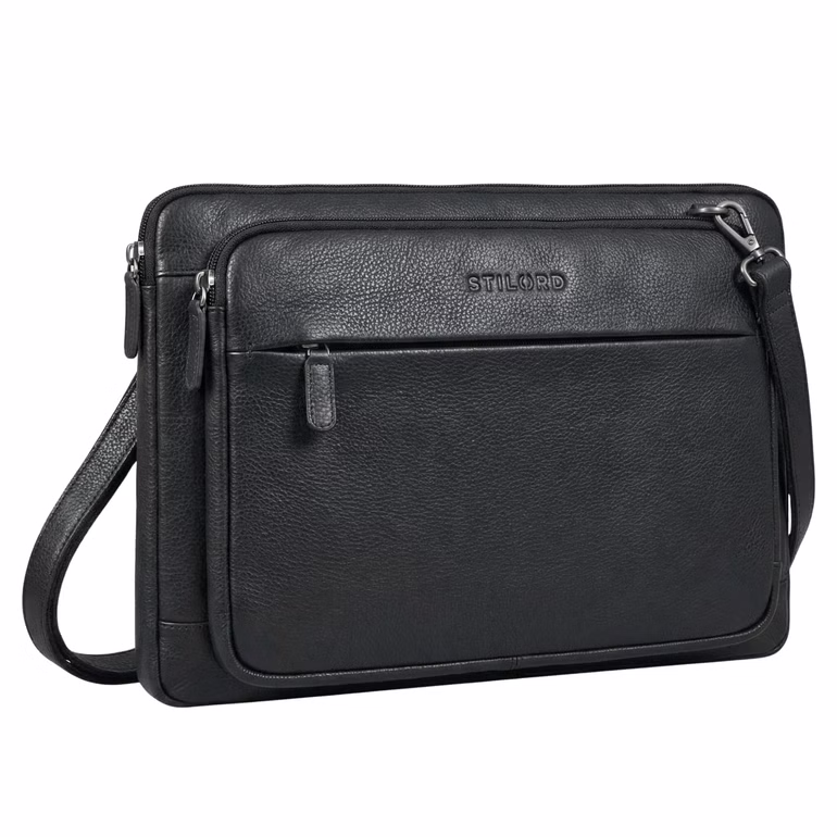 "Clarity" Borsa PC 15-16" Uomo Vera Pelle