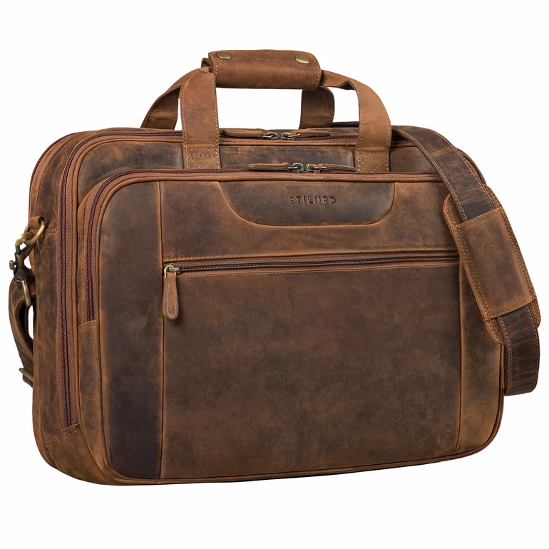 "Henrik" Borsa Lavoro Uomo Pelle "Henrik" Borsa Lavoro Uomo Pelle