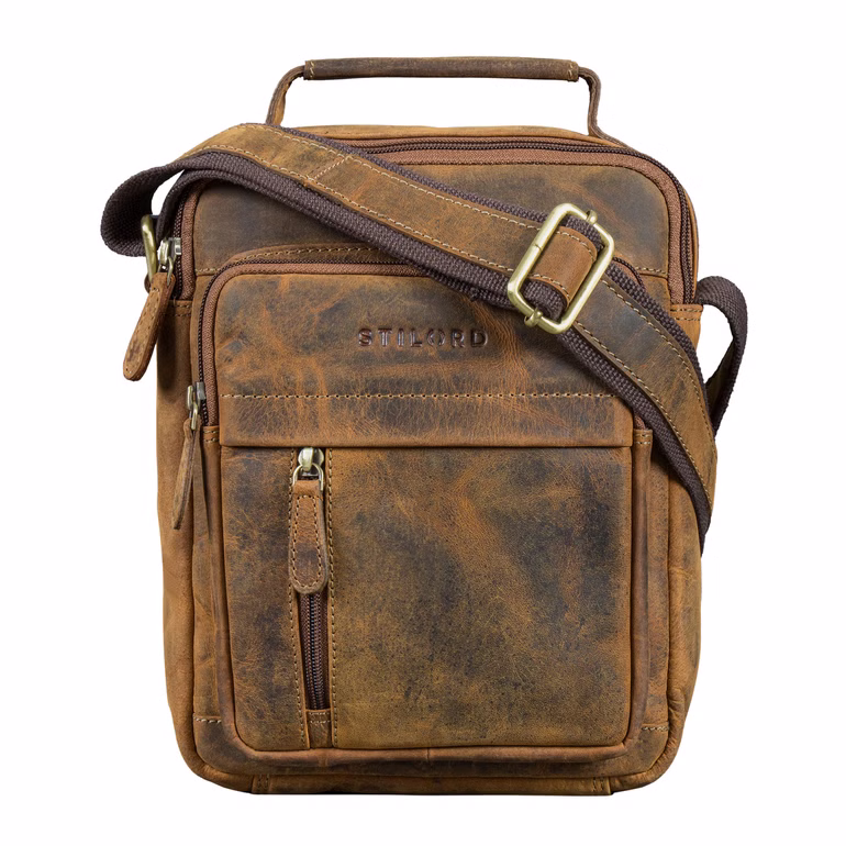 "Ruben" Borsa Uomo Pelle 10.9 Pollici "Ruben" Borsa Uomo Pelle 10.9 Pollici
