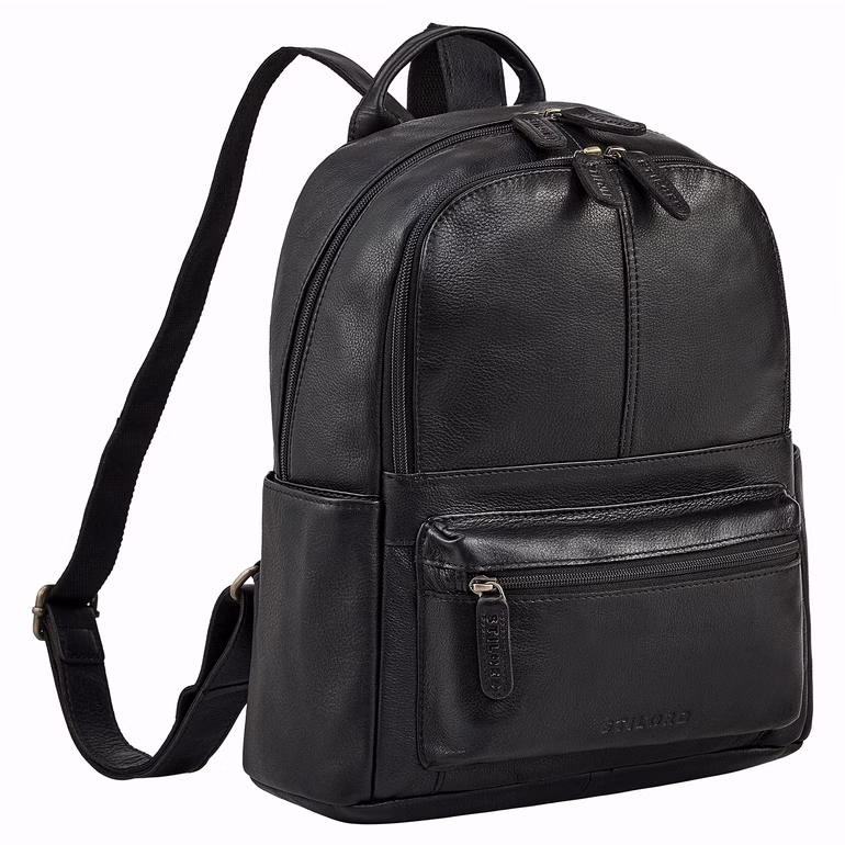 "Smilla" Piccolo Zainetto Donna Cuoio Vera per 13 Pollici "Smilla" Piccolo Zainetto Donna Cuoio Vera per 13 Pollici