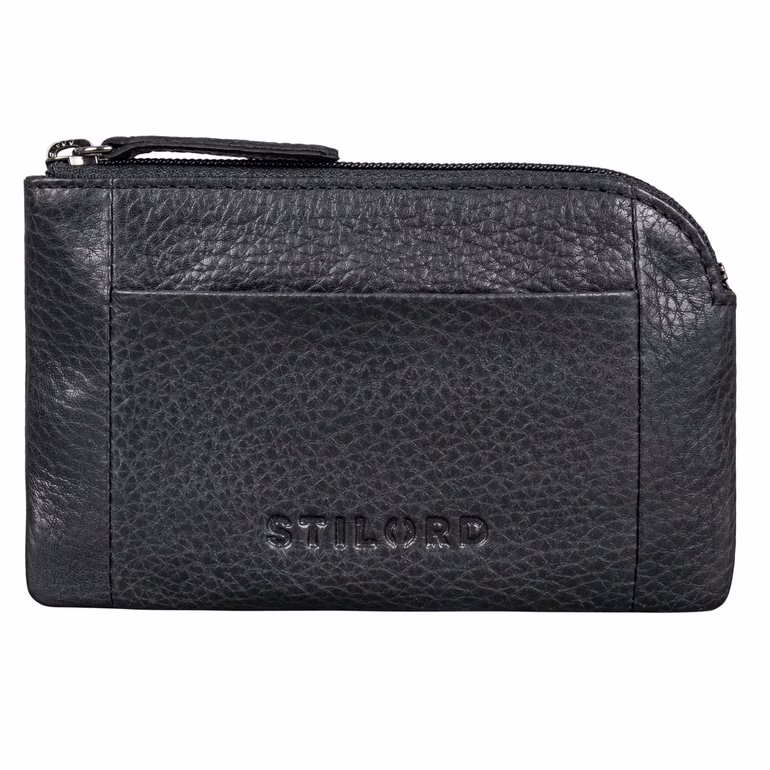 Jannik" Portachiavi Pelle con Tasca per Monete 