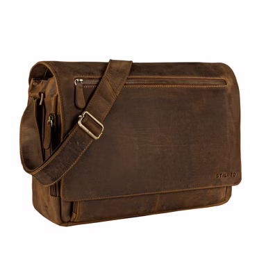"Jan" Borsa per Computer in Pelle