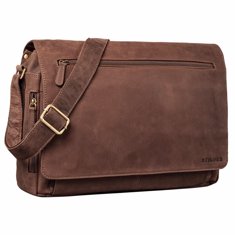 "Jan" Borsa per Computer in Pelle