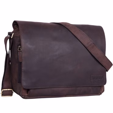 "Rick" Borsa Vintage a tracolla in pelle