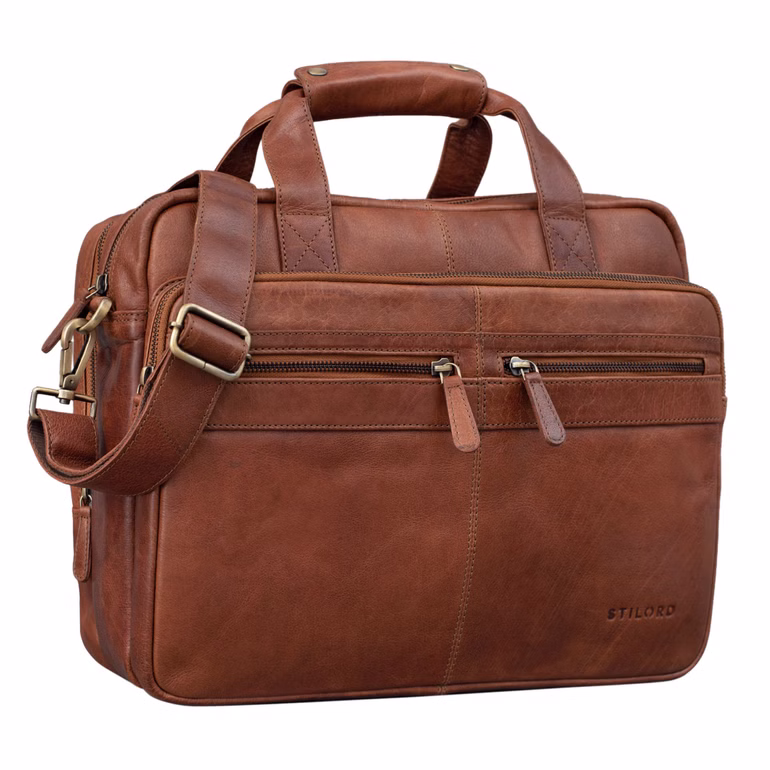 "Explorer" Borsa da lavoro grande in pelle