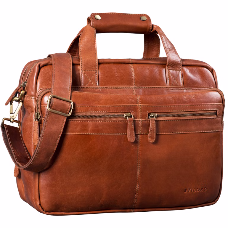 "Explorer" Borsa da lavoro grande in pelle