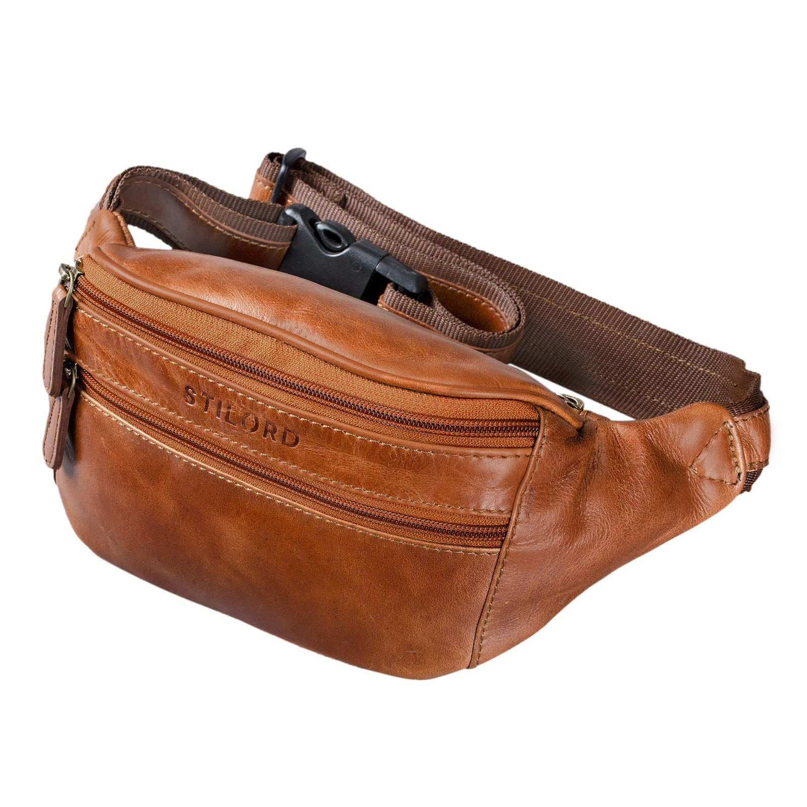 URBAN Marsupio in Pelle Marrone Piquadro uomo - Shop On-line
